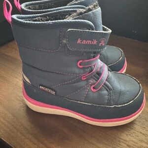 Kamik Kids' Luget snow boot size girls size 10
